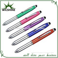 Bright Flashlight Pen with Stylus